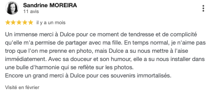 Avis_google_Dulce_messadi_photographe_saintry-sur-seine